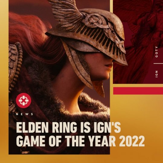 IGN公布2022年度游戏《艾尔登法环》获得殊荣(图1)