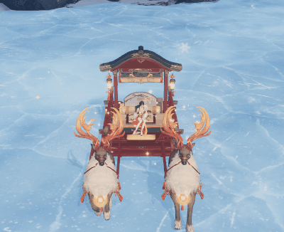 驰骋冰上江湖《剑侠世界3》驯鹿主题坐骑开启冬季狂欢(图3)
