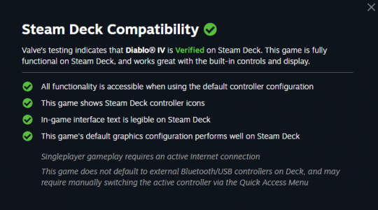 《暗黑破坏神4》现已通过Steam Deck验证(图2)