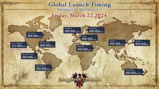 卡普空公布《龙之信条2》全球发售时间(图4)