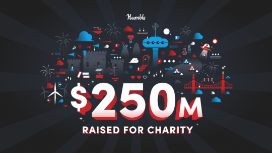慈善游戏销售网站Humble迄今筹款达2.5亿美元(图1)