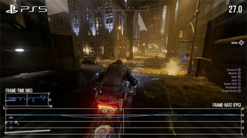 《哥谭骑士》在PS5和Xbox上经常达不到30FPS(图10)