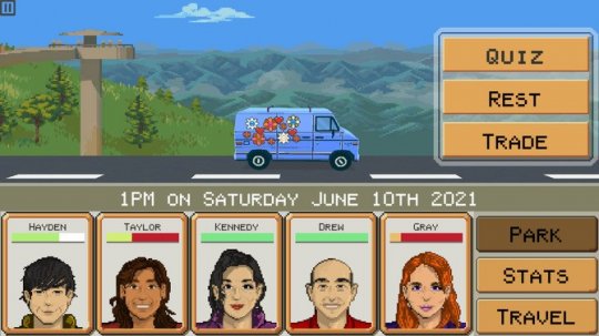 像素风公路旅行《The Van Game》登陆Steam 横穿北美(图5)