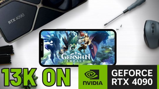 国外玩家实测RTX4090运行13K分辨率《原神》