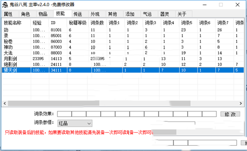 《鬼谷八荒》主宰修改器(图8)