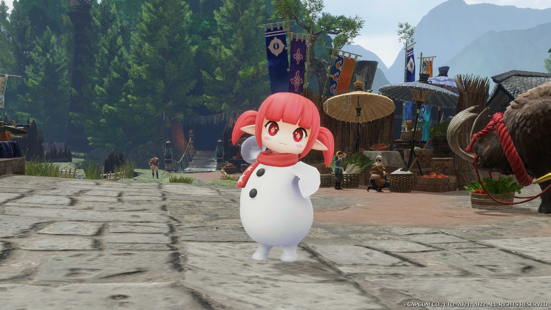 《怪物猎人：世界》DNF魔界人替换主角mod(图1)