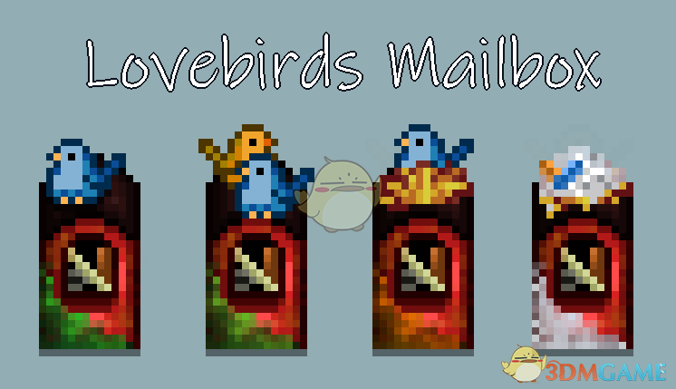 《星露谷物语》爱之鸟季节变化邮箱MOD(图1)