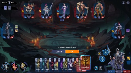 策略类卡牌游戏《众神之灵》试玩Demo 上架Steam