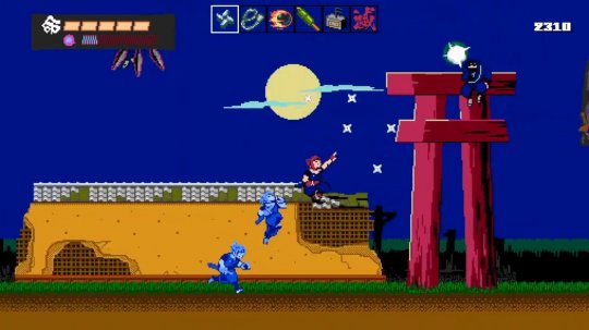 2D像素忍者动作游戏《Shinobi non Grata》新预告(图2)