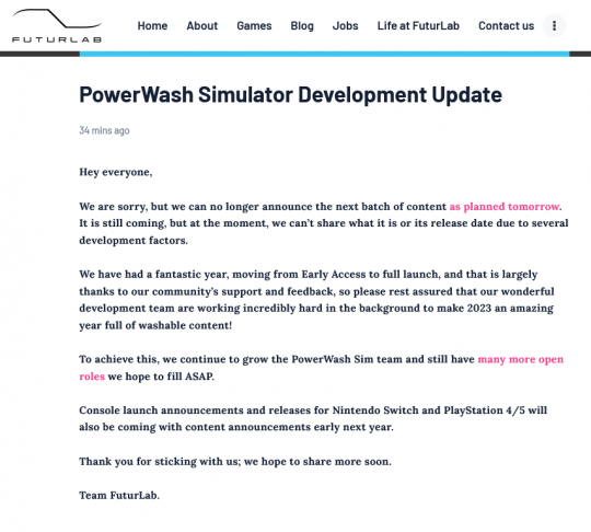 《冲就完事模拟器》Switch和PS版发售日期明年公布(图2)