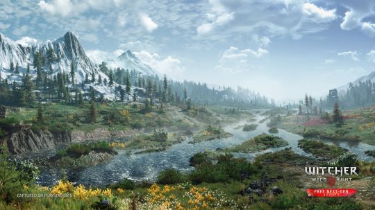 《巫师3》次世代版风景展示视频 凯尔莫罕气势恢宏(图2)