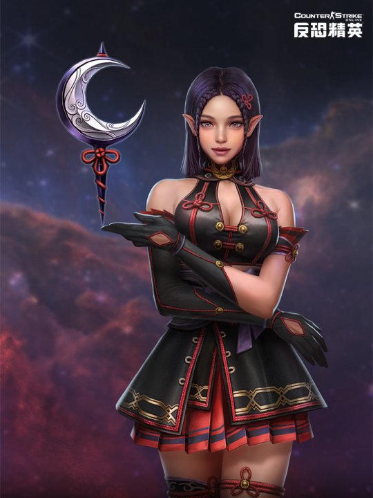 CSOL全新超凡角色 冰雪公主与黑暗精灵(图3)