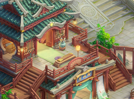 《神武4》电脑版新地图展示 缘起青河剑啸长安(图5)