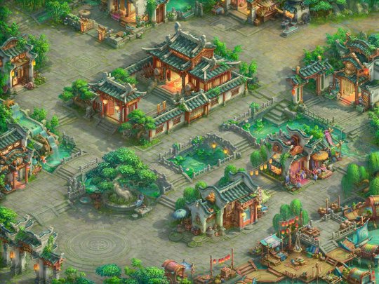 《神武4》电脑版新地图展示 缘起青河剑啸长安(图6)