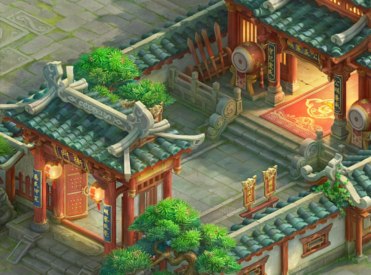 《神武4》电脑版新地图展示 缘起青河剑啸长安(图7)