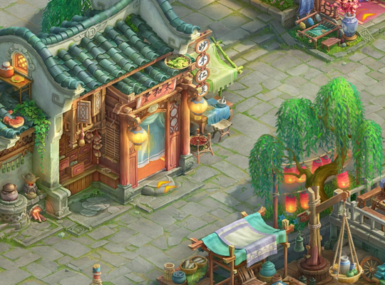 《神武4》电脑版新地图展示 缘起青河剑啸长安(图8)