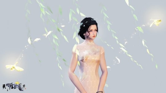 天涯明月刀OL天衣阁上新！多款外装染纹染色功能开启！(图3)