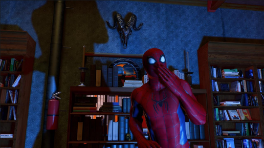 《漫威蜘蛛侠2》隐藏房间 暗示或推出夜魔侠DLC(图2)