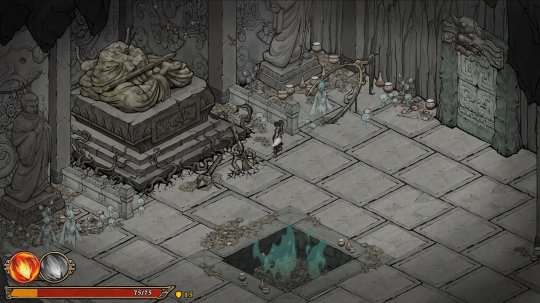 国产独立肉鸽《墨境》将于明年登陆主机和PC(图5)