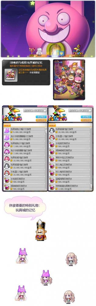 《冒险岛》夜晚马戏团驾到~玩具城的梦幻庆典开幕！(图16)