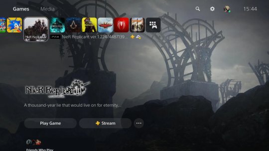 PS5 UI新图标更新 可显示游戏是否支持串流(图3)