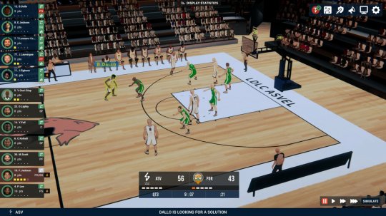 管理游戏《职业篮球经理2024》Steam页面上线 11月发售(图8)