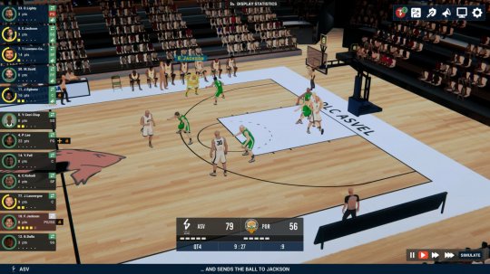 管理游戏《职业篮球经理2024》Steam页面上线 11月发售(图10)