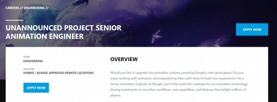 《命运2》开发商Bungie新游戏将使用虚幻引擎开发 是团队射击游戏(图2)