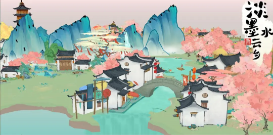 新国风种田游戏《淡墨水云乡》测评：手搓出一个桃花源盛景(图2)