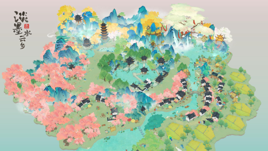 新国风种田游戏《淡墨水云乡》测评：手搓出一个桃花源盛景(图3)