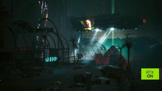 《赛博朋克2077：往日之影》DLSS3.5技术演示 画面太震撼