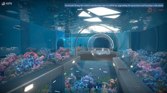 《水族馆长》Steam更新上线 好评水族馆经营模拟(图3)