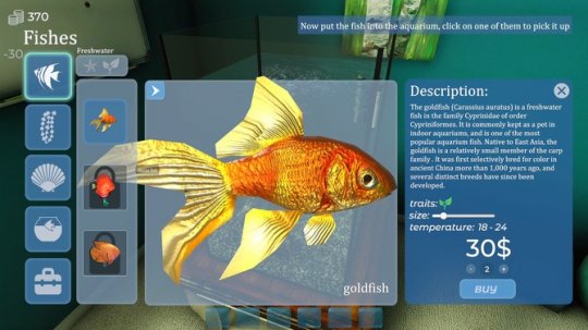 《水族馆长》Steam更新上线 好评水族馆经营模拟(图5)