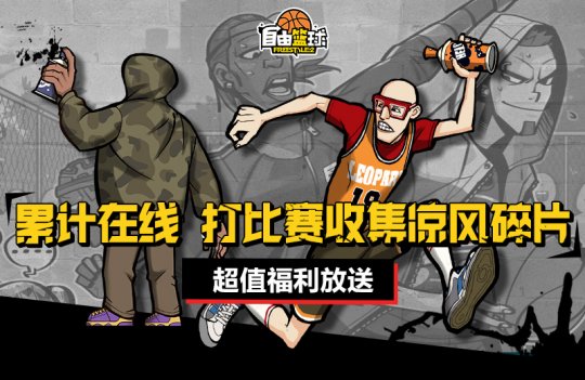 《自由篮球》累计在线福利放送 自由连连签赢潮流服饰！(图2)