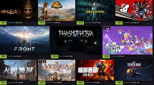 Steam冬季特卖现已开启 《博德之门3》首次打折(图3)