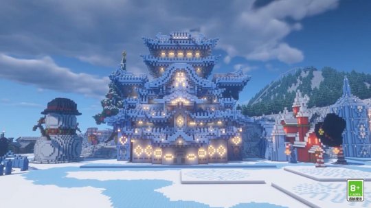 《我的世界》方块冰雪季联动欢乐上线，史蒂夫带你畅玩冰雪之城！(图2)