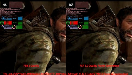 《最后的生还者》《死亡空间：重制版》FSR 3.0 MOD发布(图2)