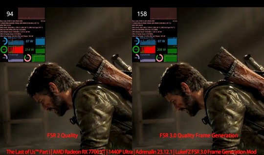 《最后的生还者》《死亡空间：重制版》FSR 3.0 MOD发布(图3)