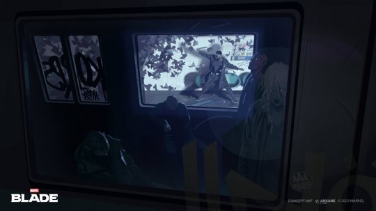 《漫威刀锋战士》概念图首曝 展示本作美术风格(图3)