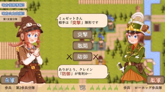 《Kitty Cat Combat》Steam页面上线 治愈系战旗RPG(图3)